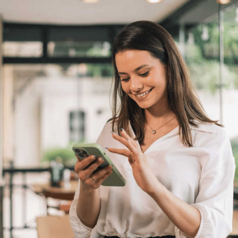 Women Using Smartphone